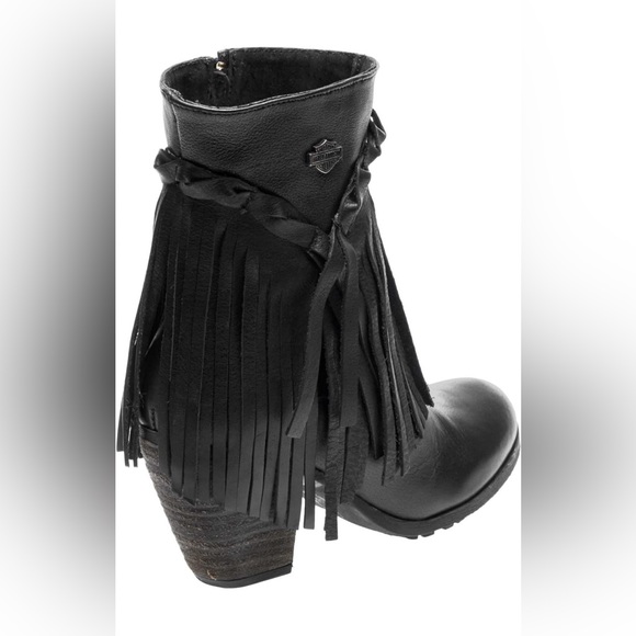 NIB! BLK HARLEY DAVIDSON RETTA BOOTS! - Picture 11 of 12